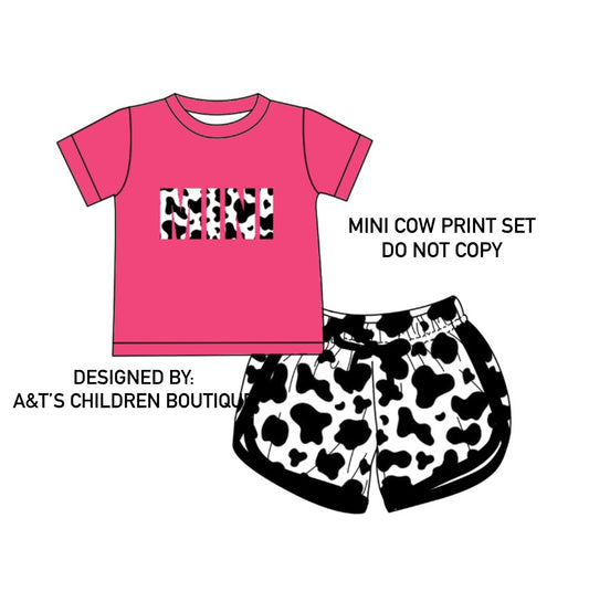 PRE-ORDER In Production Cow Print Mini Set - TAT up to 5 weeks